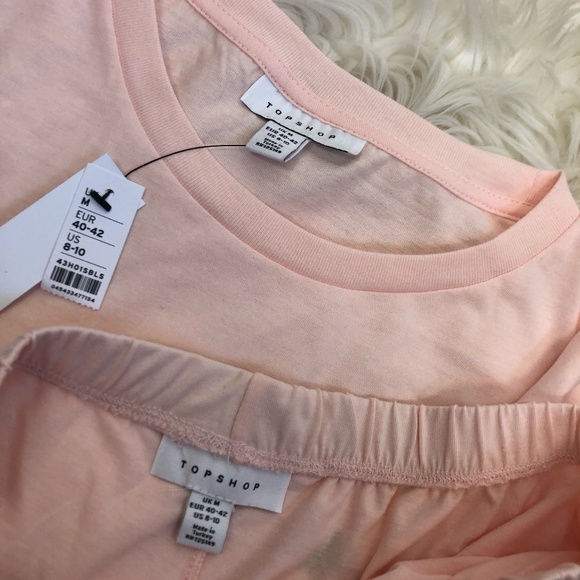 NWT Topshop strawberry pajamas size M (8-10) - Picture 4 of 4